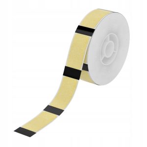 Etykiety do Niimbot B1 B21 B3S ZŁOTE Przezroczyste 50x30mm 230szt