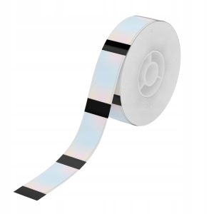 Etykiety do Niimbot D11 HOLO BŁĘKIT Przezroczyste 14x30mm 195szt
